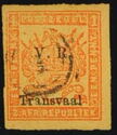 Coat of Arms in Square Overprinted V.R. Transvaal