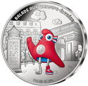 50 Euro (Mascot 1/4 - Paralympic - Engraved memories - Balade to the Champs Elysées)