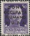 Italy Stamp Overprint "Fiumano Kupa"