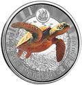 1 Dollar (Loggerhead Turtle - Color)