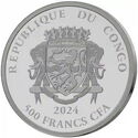 500 CFA Francs (Visual Layer Minting - The European Leopard)