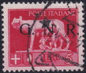 She-wolf of Rome, ovpt. G.N.R., Brescia Issue