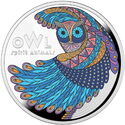 1 Dollar (Spirit Animals - Owl)