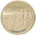 25 Pence (80th Anniversary of D-Day)