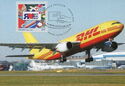 Happy Postcrossing! Avia Post (Aircraft of DHL Company)