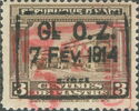 Port-au-Prince, Markethall overprinted with new value