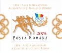 Runners & badge of the Romanian Olympic Comittee