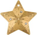 5 Dollars (Holiday Ornament - Starry Sky - Gilded)