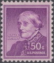 Susan B. Anthony (1820-1906), Women's rights activist