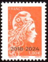 Marianne L'Engagée Overprinted 2018-2024