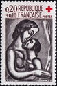 Woodcut of Rouault's Miserere "It would be so sweet to love"