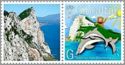 Lamb, Dolphins, Rock of Gibraltar (Greetings from Gibraltar)