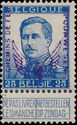 Railway Stamp: "Winged Wheel" Violet Hand Overprint