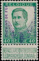 Railway Stamp: "Winged Wheel" Violet Hand Overprint