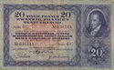 20 Franken/Francs/Franchi