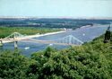 Kiev. View of the Dnieper from Vladimirskaya Hill