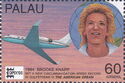 Brooke Knapp (1940-) and Airplane " Gulfstream III"