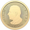 10 Dollars (Twin Maples - Gold)