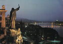 Budapest. View with St. Gellert's Statue