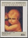 "Madonna and the Grand Duke" (Raphael) - Overprinted