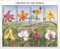Orchids of the World - Overprinted