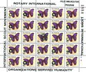 Scout Movement, Rotary Int'l and Lions Int'l (gold ovpt)