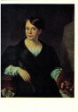 Vasily Tropinin. Portrait of Lyubov Stepanovna Borozdna. 1831