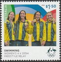 Women’s 4 x 200 Metres Freestyle Relay Swimming