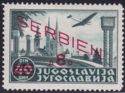 Yugoslavian Airmail Overprint New Value