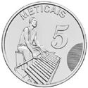 5 Meticais (Culture - Man playing instrument)