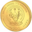 100 Francs (Leopard - African ounce)