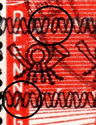 Posthorn Ribbon Overprint