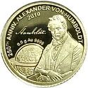 50 Córdobas (200th 250th Anniversary of the Birth of Alexander von Humboldt)