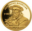 50 Córdobas (500th Anniversary of Ferdinand Magellan's Death)