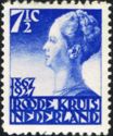 60th Anniversary of Red Cross - Queen Wilhelmina (1880-1962)