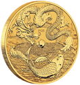 100 Dollars (Chinese Myths and Legends - Dragon and Koi - Bullion)