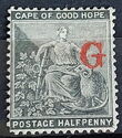 Allegory of Hope overprinted with 'G' Type 3