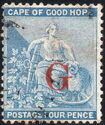Allegory of Hope overprinted with 'G' Type 1a