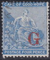 Allegory of Hope overprinted with 'G' Type 2