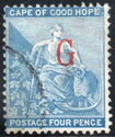 Allegory of Hope overprinted with 'G' Type 4