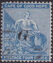 Allegory of Hope overprinted with small 'G' Type 16
