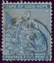 Allegory of Hope overprinted with small 'G' Type 17