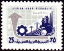 Symbols of industry and agriculture