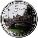 5 Euro (XIII Iberian-American Series - Capitals - Seville)