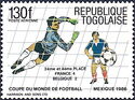 Soccer Players overprint