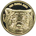 100 CFA Francs (Golden animals - Red Panda)