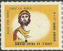 Read the bible, Lisez la Bible. David entra et s'assit...