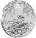 2 Dollars (Lunar Series III - Year of the Snake θ - Bullion 2025)