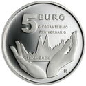 5 Euro (50th Anniversary of the establishment of CONSOB)