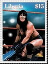 Chyna Fighting with a Blue Object